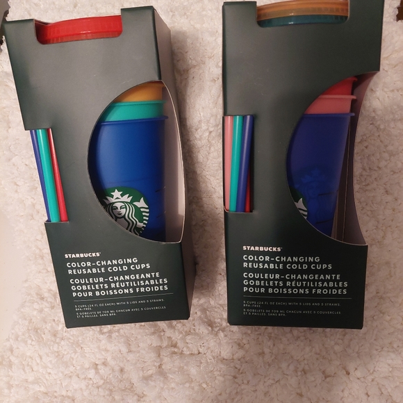 Starbucks 2020 summer color changing cups. - Picture 6 of 7